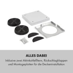 Tron Ambience Inselabzugshaube Ø38cm Umluft 540m³/h LED Schwarz -Haushaltsgeräte Store 10034213 de 0009 logo