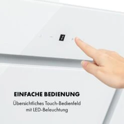 Sofia 90 Dunstabzugshaube Kopffrei 300 M³/h Touch-Control Glasfront -Haushaltsgeräte Store 10034261 de 0004 logo