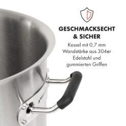 Brauheld Pur 25 Maischekessel 25 Liter Ohne Heizelement Edelstahl -Haushaltsgeräte Store 10034266 de 0006 logo