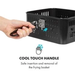 AeroVital Cube Chef Heißluftfritteuse Frittierkorb Zubehör Edelstahl 9 AeroVital Cube Chef Heißluftfritteuse Frittierkorb Zubehör Edelstahl -Haushaltsgeräte Store 10034407 yy 0005 logo Klarstein AeroVital Cube Chef Frittierkorb