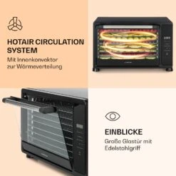 Mega Jerky Dörrautomat 650W 35-80°C LC-Touch-Display Timer 8 Ebenen -Haushaltsgeräte Store 10034439 de 0005 logo