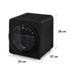 AeroVital Easy Touch Heißluftfritteuse 1700W 14l Timer 16 Programme Schwarz 15 AeroVital Easy Touch Heißluftfritteuse 1700W 14l Timer 16 Programme Schwarz -Haushaltsgeräte Store 10034452 yy 0008 logo Klarstein AeroVital easy touch Fritteuse schwarz