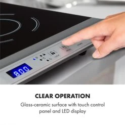 Cucinata Induktionskochfeld 3100W 10 Leistungsstufen 200-1300W 10 Cucinata Induktionskochfeld 3100W 10 Leistungsstufen 200-1300W -Haushaltsgeräte Store 10034503 yy 0005 logo Klarstein Cucinata Induktionskochfeld 3100 W