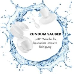 Azuria Geschirrspülmaschine 1380W 6,5L 6 Gedecke Schwarze Glasfront -Haushaltsgeräte Store 10034510 de 0006 logo