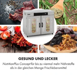 Master Jerky 500 Dörrautomat 3000W 40-90 °C 24h-Timer Edelstahl Silber 12 Master Jerky 500 Dörrautomat 3000W 40-90 °C 24h-Timer Edelstahl Silber -Haushaltsgeräte Store 10034545 de 0005 logo