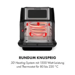 AeroVital Fry Heißluftfritteuse 1500W 10l Timer 9 Programme 11 AeroVital Fry Heißluftfritteuse 1500W 10l Timer 9 Programme -Haushaltsgeräte Store 10034575 de 0003 logo