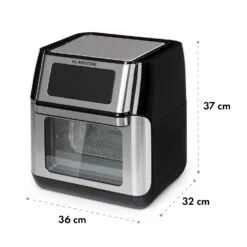 AeroVital Fry Heißluftfritteuse 1500W 10l Timer 9 Programme 17 AeroVital Fry Heißluftfritteuse 1500W 10l Timer 9 Programme -Haushaltsgeräte Store 10034575 yy 0011 dimensions
