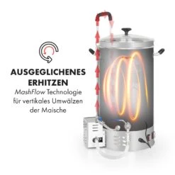 Brauheld Pro Maischekessel 2500W 30L 30-100°C Umwälzpumpe Edelstahl -Haushaltsgeräte Store 10034586 de 0004 logo
