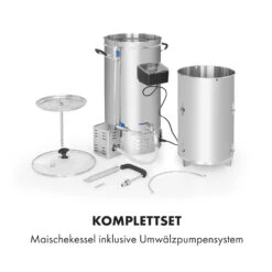 Brauheld Pro Maischekessel 2500W 30L 30-100°C Umwälzpumpe Edelstahl -Haushaltsgeräte Store 10034586 de 0006 logo