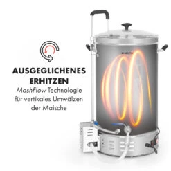 Brauheld Pro Maischekessel 2500W 35L 30-100°C Umwälzpumpe Edelstahl -Haushaltsgeräte Store 10034587 de 0004 logo