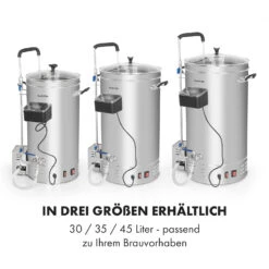 Brauheld Pro Maischekessel 2500W 35L 30-100°C Umwälzpumpe Edelstahl -Haushaltsgeräte Store 10034587 de 0007 logo