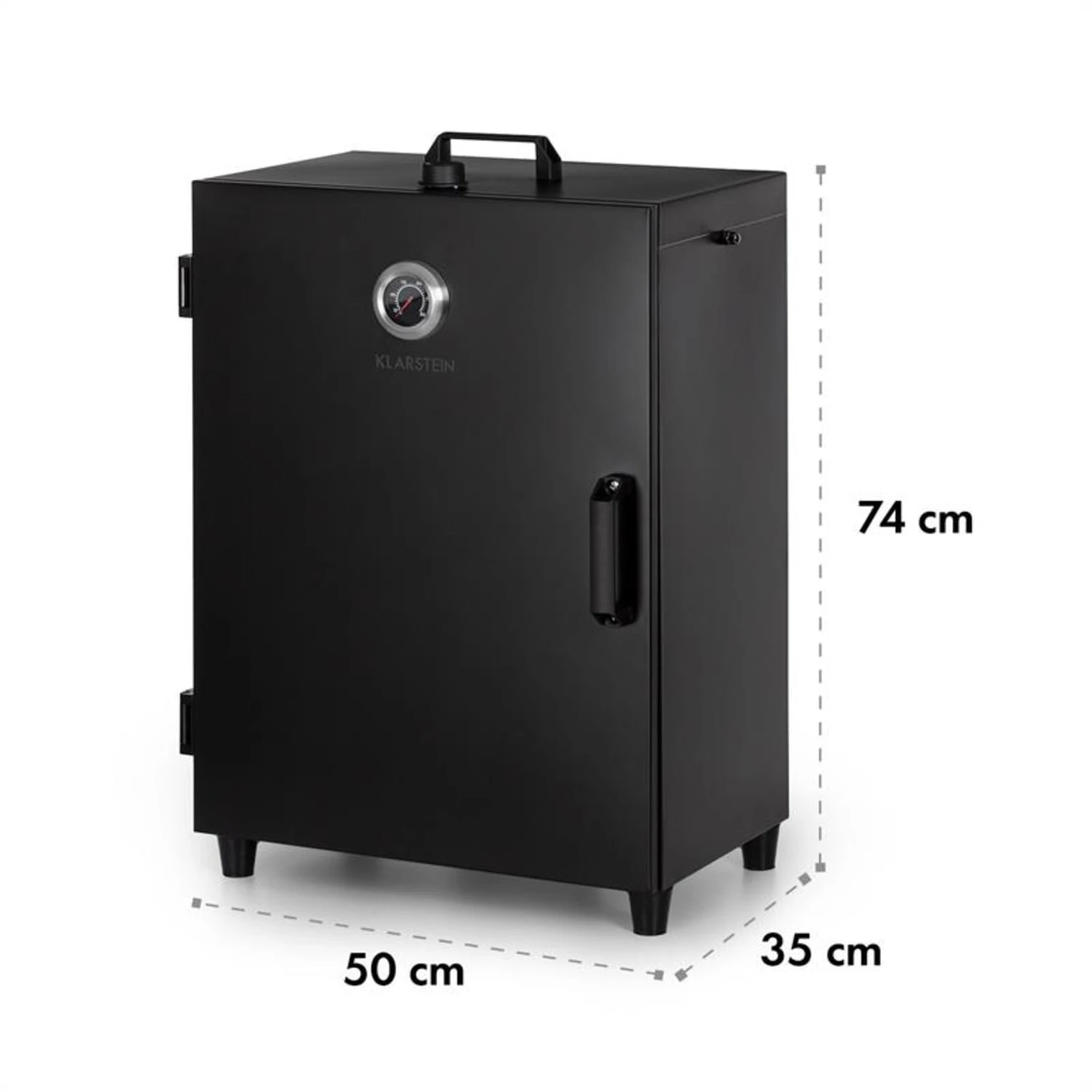 Flintstone Räucherofen 1600W Thermometer Edelstahl Elektrisch 10 Flintstone Räucherofen 1600W Thermometer Edelstahl Elektrisch – Bild 10