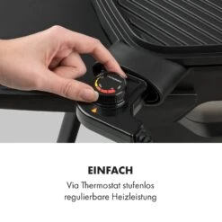 Gatsby Elektrogrill 2000W Antihaft-Grillfläche Seitentische Schwarz -Haushaltsgeräte Store 10034706 de 0005 logo