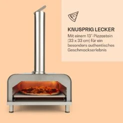 Diavolo Pizza-Pelletofen Inkl. Pizzastein Thermometer Edelstahl -Haushaltsgeräte Store 10034709 de 0003 logo