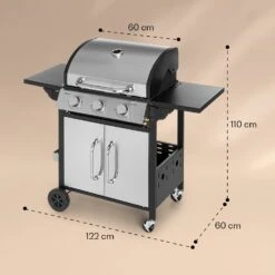 Tomahawk Gasgrill 3 X 3,6 KW Brenner 60 X 43,5 Cm Grill Edelstahl 13 Tomahawk Gasgrill 3 X 3,6 KW Brenner 60 X 43,5 Cm Grill Edelstahl -Haushaltsgeräte Store 10034711 yy 0007 dimensions