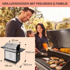 Tomahawk Gasgrill 5x3,6 KW + 2,7 KW Brenner 80x43,5 Cm Grill Edelstahl 12 Tomahawk Gasgrill 5x3,6 KW + 2,7 KW Brenner 80x43,5 Cm Grill Edelstahl -Haushaltsgeräte Store 10034712 de 0006 usp