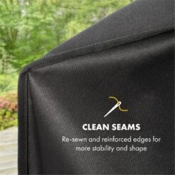 Tomahawk Wetterschutzhaube 600D Canvas 30/70% PE/PVC Schwarz -Haushaltsgeräte Store 10034713 yy 0004 logo Klarstein Tomahawk Wetterschutzhaube 140cm