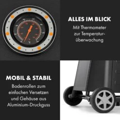 Vanquish Gasgrill 3 Edelstahlbrenner 3 X 3 KW 63,5 X 45 Cm Grillfläche 16 Vanquish Gasgrill 3 Edelstahlbrenner 3 X 3 KW 63,5 X 45 Cm Grillfläche -Haushaltsgeräte Store 10034805 de 0008 logo