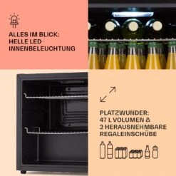 Coachella 50 Weinkühlschrank 47 Liter WiFi-Funktion Hintergrundbeleuchtung Edelstahl -Haushaltsgeräte Store 10034820 de 0004 logo