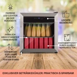 Coachella 50 Weinkühlschrank 47 Liter WiFi-Funktion Hintergrundbeleuchtung Edelstahl -Haushaltsgeräte Store 10034820 de 0005 logo
