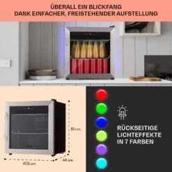 Coachella 50 Weinkühlschrank 47 Liter WiFi-Funktion Hintergrundbeleuchtung Edelstahl -Haushaltsgeräte Store 10034820 de 0006 logo