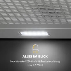 Capannina Unterbau-Abzugshaube 60cm 166m³/h LED Edelstahl -Haushaltsgeräte Store 10034859 de 0004 logo