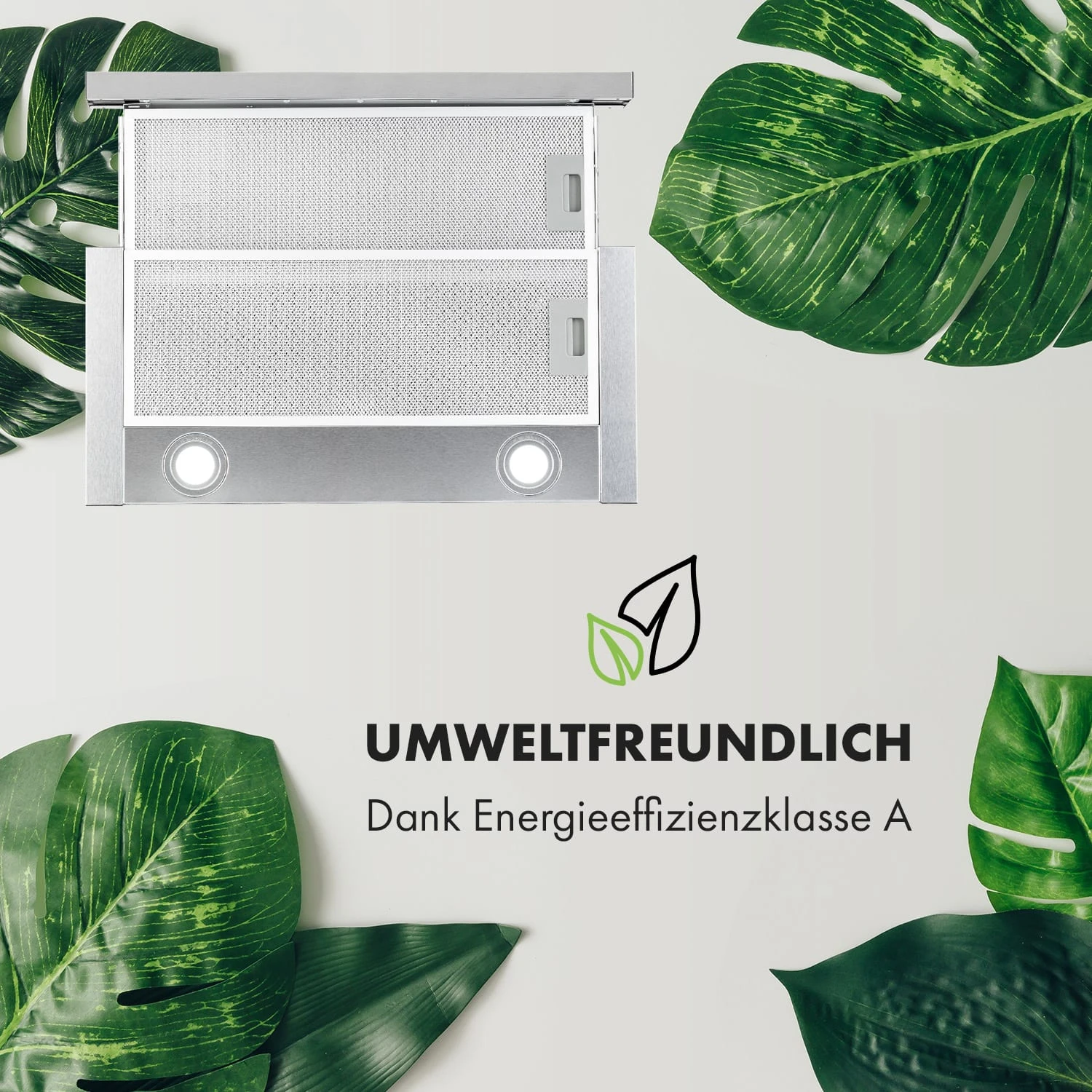 Viola Dunstabzugshaube Edelstahl 59,6 Cm 612m³/h EEK A Silber 3 Viola Dunstabzugshaube Edelstahl 59,6 Cm 612m³/h EEK A Silber – Bild 3