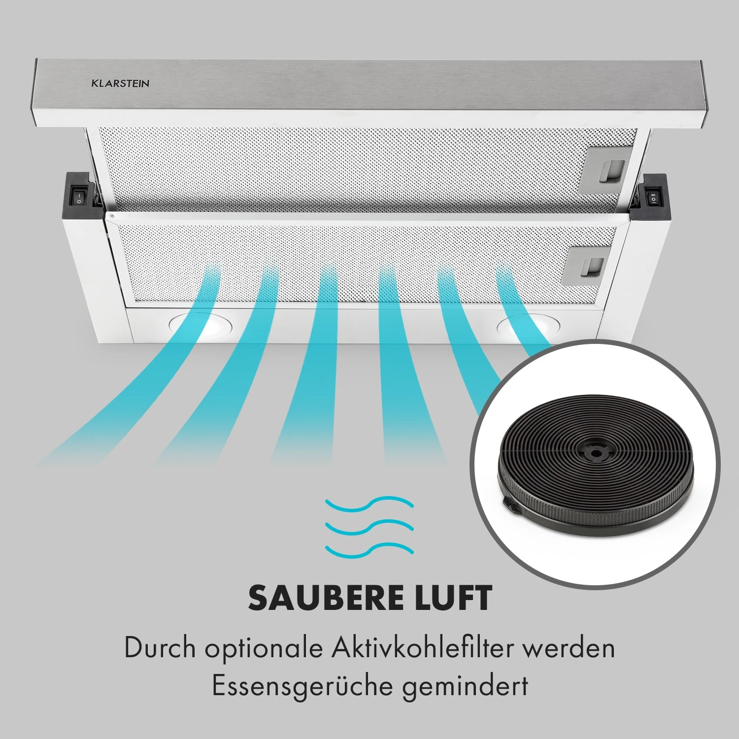 Viola Dunstabzugshaube Edelstahl 59,6 Cm 612m³/h EEK A Silber 7 Viola Dunstabzugshaube Edelstahl 59,6 Cm 612m³/h EEK A Silber – Bild 7