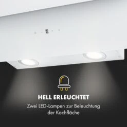 Antonia Dunstabzugshaube Kopffrei 60cm 350m³/h Touch-Bedienfeld Glas -Haushaltsgeräte Store 10034867 de 0008 logo