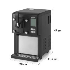 Sweet Sundae Eiscrememaschine Kompressor 1,5l Edelstahl Schwarz -Haushaltsgeräte Store 10034911 yy 0010 logo Klarstein Sahnehaeubchen Eiscrememaschine schwarz