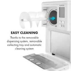 Sweet Sundae Eiscrememaschine Kompressor 1,5l Edelstahl Weiß 17 Sweet Sundae Eiscrememaschine Kompressor 1,5l Edelstahl Weiß -Haushaltsgeräte Store 10034912 uk 0008 logo Klarstein Sahnehaeubchen Eiscrememaschine weiss