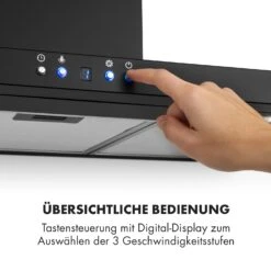 Limelight Dunstabzugshaube 90cm Wandhaube 600m³/h Schwarz -Haushaltsgeräte Store 10034978 de 0008 logo