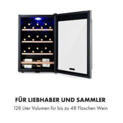 Vinamour 48 Uno Weinkühlschrank 128l 48Fl 3 Einschübe 4-18°C -Haushaltsgeräte Store 10035066 de 0005 logo