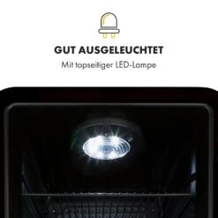 PopLife Getränkekühler Kühlschrank 70 Liter 0-10 °C Retro-Design LED -Haushaltsgeräte Store 10035178 de 0005 logo
