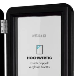 PopLife Getränkekühler Kühlschrank 70 Liter 0-10 °C Retro-Design LED -Haushaltsgeräte Store 10035178 de 0006 logo