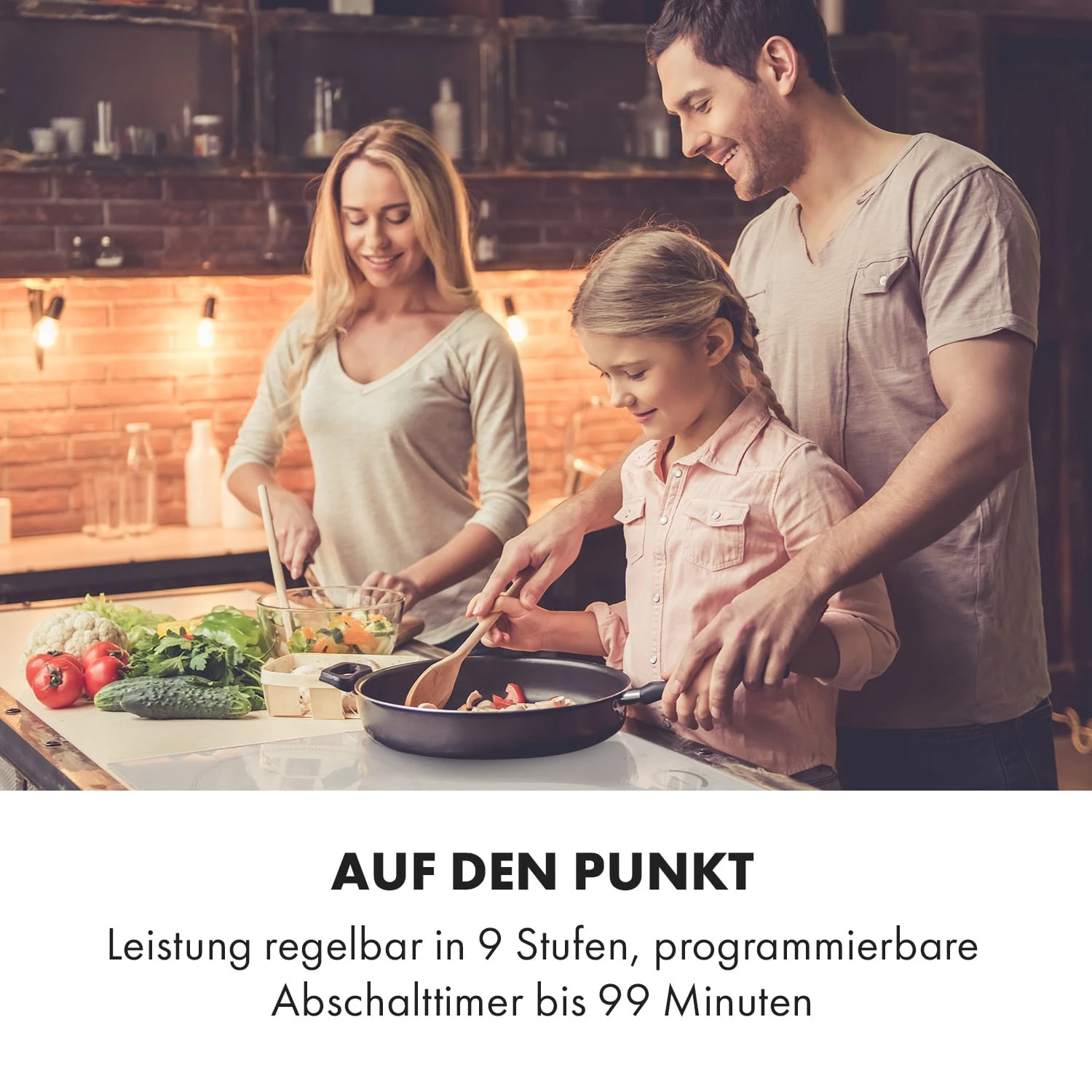 Delicatessa 60 Hybrid Einbaukochfeld Induktion 4 Zonen 7000W 2 Delicatessa 60 Hybrid Einbaukochfeld Induktion 4 Zonen 7000W – Bild 2