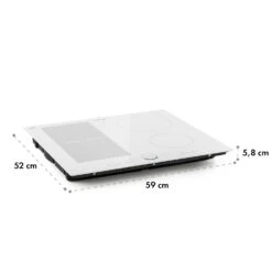 Delicatessa 60 Hybrid Einbaukochfeld Induktion 4 Zonen 7000W 21 Delicatessa 60 Hybrid Einbaukochfeld Induktion 4 Zonen 7000W -Haushaltsgeräte Store 10035198 yy 0011 logo Klarstein Delicatessa 60 Hybrid Kochfeld weiss