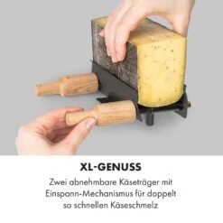 Appenzell XL Raclette Mit Grill 600 W Thermostat 2 Käseträger -Haushaltsgeräte Store 10035218 de 0005 logo