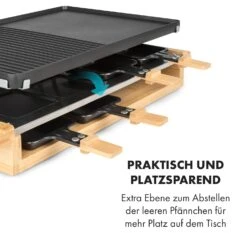 Tournedo Raclette 1200W Aluminiumguss 8 Personen Holz-Dekor 13 Tournedo Raclette 1200W Aluminiumguss 8 Personen Holz-Dekor -Haushaltsgeräte Store 10035219 de 0005 logo