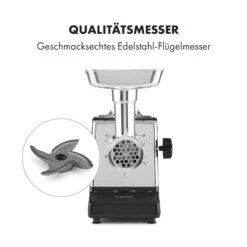 Kraftprotz Elektrischer Fleischwolf 700 W Kupfermotor Hack Wurst Kebbe Edelstahl 11 Kraftprotz Elektrischer Fleischwolf 700 W Kupfermotor Hack Wurst Kebbe Edelstahl -Haushaltsgeräte Store 10035233 de 0004 logo