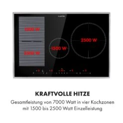 Delicatessa 77 Hybrid Prime Einbaukochfeld Induktion 4 Zonen 7000W -Haushaltsgeräte Store 10035269 de 0004 logo