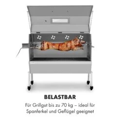 Sauenland Pro XL Spanferkelgrill Drehspieß 15W 4 Rollen Edelstahl -Haushaltsgeräte Store 10035373 de 0004 logo