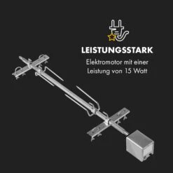 Sauenland Pro XL Spanferkelgrill Drehspieß 15W 4 Rollen Edelstahl -Haushaltsgeräte Store 10035373 de 0005 logo