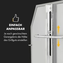 Sauenland Pro XL Spanferkelgrill Drehspieß 15W 4 Rollen Edelstahl -Haushaltsgeräte Store 10035373 de 0006 logo