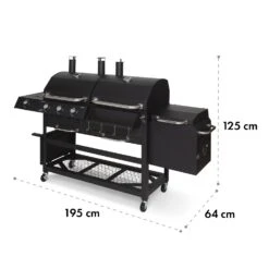Kingsville Smoker Kombigrill Gas Kohle Smoker 13,5kW 3+1 Brenner 21 Kingsville Smoker Kombigrill Gas Kohle Smoker 13,5kW 3+1 Brenner -Haushaltsgeräte Store 10035409 yy 0011 logo