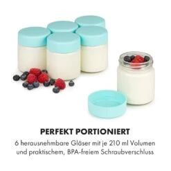 Gaia Greek Joghurt-Maker 1,26 L 6 Gläser Inkl. Sieb-Box -Haushaltsgeräte Store 10035435 de 0003 logo