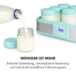 Gaia Greek Joghurt-Maker 1,26 L 6 Gläser Inkl. Sieb-Box -Haushaltsgeräte Store 10035435 de 0005 logo