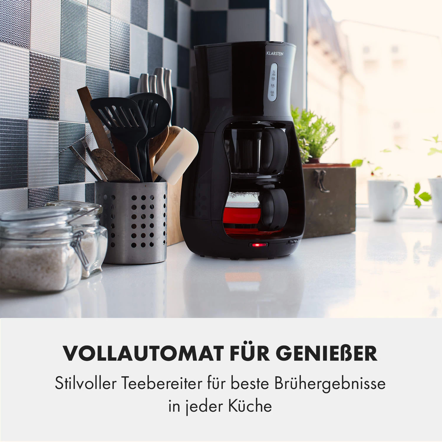 Tealicious Tee-Vollautomat 1300W 2-16 Min. 1 Liter 2 Tealicious Tee-Vollautomat 1300W 2-16 Min. 1 Liter – Bild 2