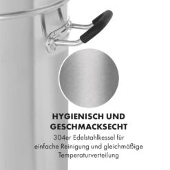 Brauheld Pro Maischekessel 3300W 70L 30-100°C Umwälzpumpe Edelstahl -Haushaltsgeräte Store 10035516 de 0007 logo