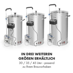 Brauheld Pro Maischekessel 3300W 70L 30-100°C Umwälzpumpe Edelstahl -Haushaltsgeräte Store 10035516 de 0009 logo
